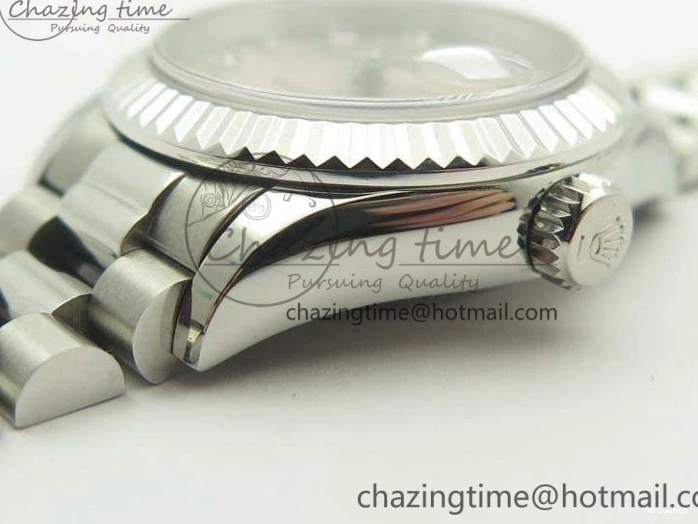 Silver SS DateJust Dial Edition BP Maker 28mm SS Best Diam ETA2671 On Bracelet 0116